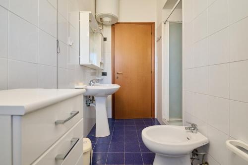 Salle de bains dans l'établissement Mare Etrusco Villetta D1