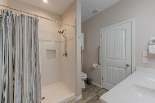 Koupelna v ubytování The Blonde Mooose