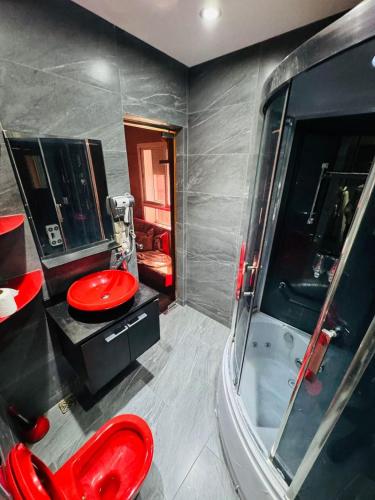 Ένα μπάνιο στο Appartement coup de coeur