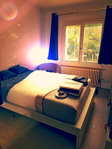 Ένα ή περισσότερα κρεβάτια σε δωμάτιο στο Maison Nuvéa