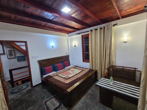 Ένα ή περισσότερα κρεβάτια σε δωμάτιο στο Rock View Rest Hatton