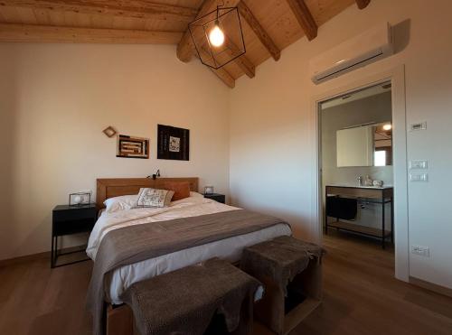 Un ou plusieurs lits dans un hébergement de l'établissement Ai Sassi Valdobbiadene