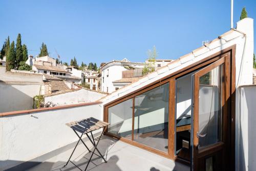 Casa en el Albaicín con terraza y vistas