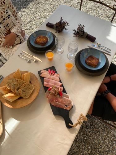 Eten bij of ergens in de buurt van het pension

