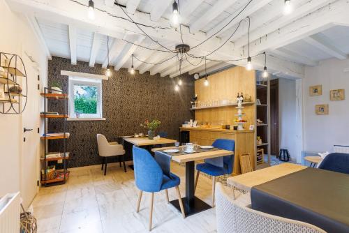 Posezení v ubytování B&B Hof Ter Koningen