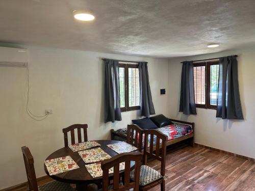 Posezení v ubytování Cabaña El Quebrachal