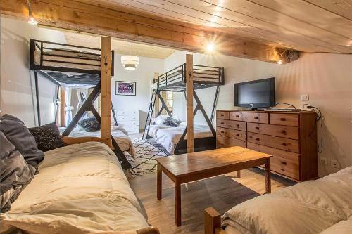 Μια τηλεόραση ή/και κέντρο ψυχαγωγίας στο Chalet Mugnier