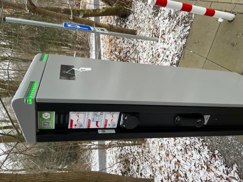 an overhead view of a television on a table at Twistesee Ferienhaus 2 in Wetterburg