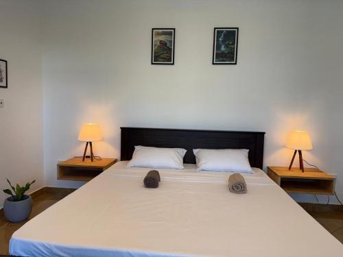 Postel nebo postele na pokoji v ubytování My Dream Home Sri Lanka