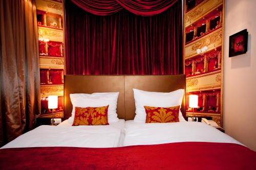 Postel nebo postele na pokoji v ubytování Boutique Hotel Classico Bremen