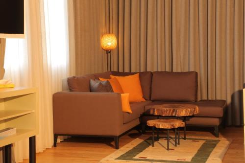 Ruang duduk di Evimiz Hotel