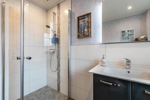 Ένα μπάνιο στο Doppelhaushälfte Ida