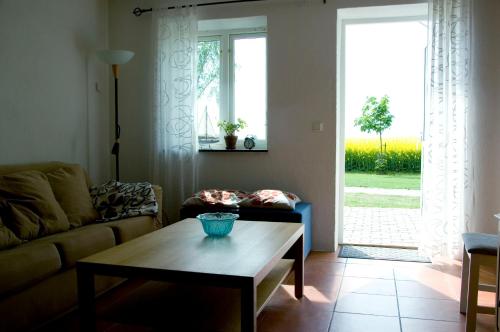 Posezení v ubytování Skönadal B&B