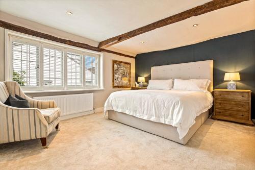 Voodi või voodid majutusasutuse The Little Wharf toas