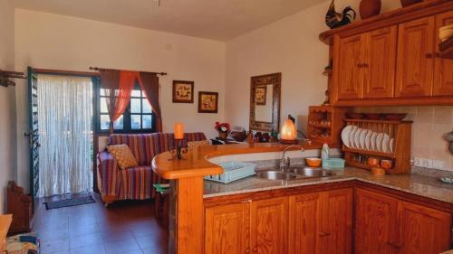 Køkken eller tekøkken på Casa Isabel