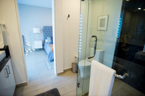 Koupelna v ubytování Real View Towers E201