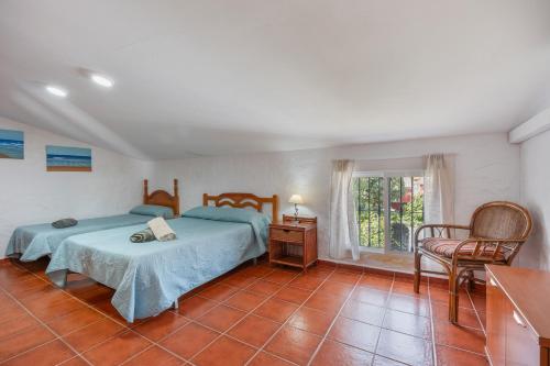 Postel nebo postele na pokoji v ubytování Albatros 1