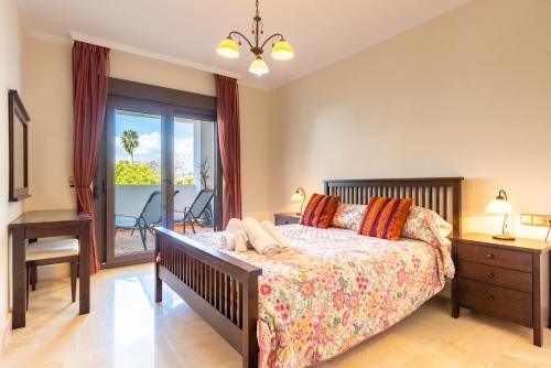 Postel nebo postele na pokoji v ubytování Finca San Antonio Holiday Rental