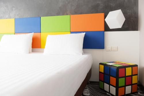 Katil atau katil-katil dalam bilik di Hotel Tristar