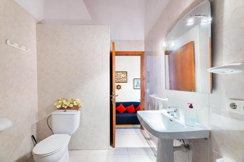 Koupelna v ubytování Petita Casa Marinero