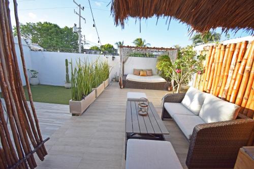 Posezení v ubytování Casa Nomis Cancun