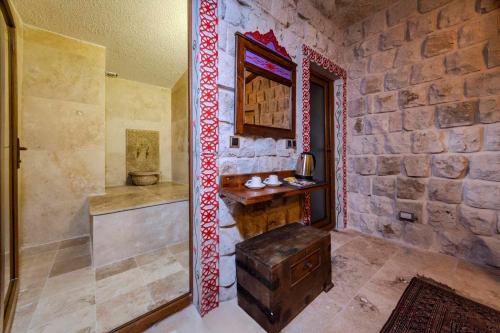 Koupelna v ubytování Tuna Guest House