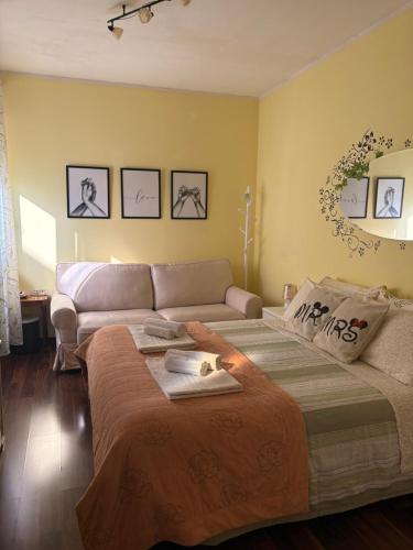 Postel nebo postele na pokoji v ubytování B&b Carducci