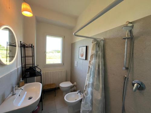 Koupelna v ubytování La Casa nell'Orto