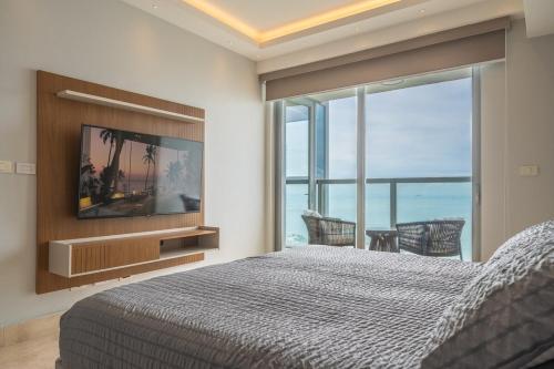 Krevet ili kreveti u jedinici u okviru objekta Yoo Panama - Luxury and comfort by the sea