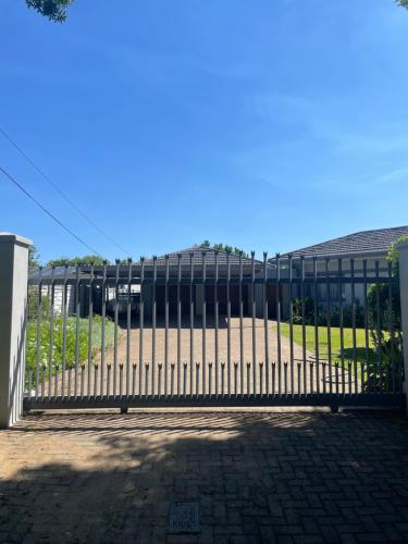 a gate in front of a building at The Gather Inn Bethlehem in Bethlehem