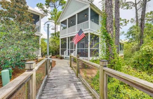 Κήπος έξω από το The Funky Oyster Pool Port St Joe