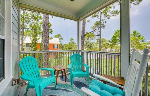 Μπαλκόνι ή βεράντα στο The Funky Oyster Pool Port St Joe
