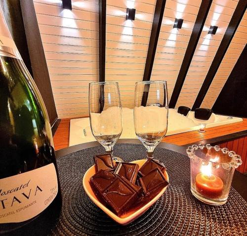 Drankjes bij Cabana Álamo-Guimarães Reserva