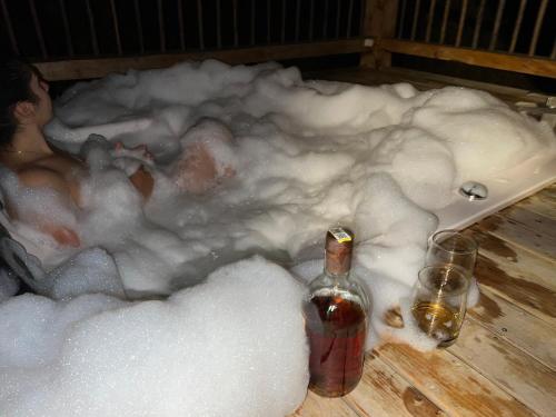 Nápoje v ubytování Eco Parque Hotel El Cielo