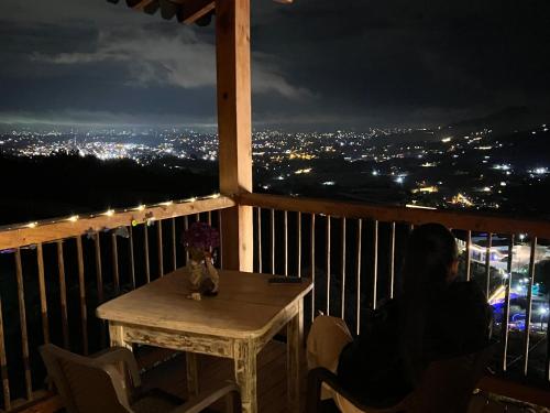 Balkón nebo terasa v ubytování Eco Parque Hotel El Cielo