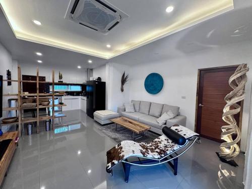 Villa Finca By Sp Villa Managementにあるシーティングエリア