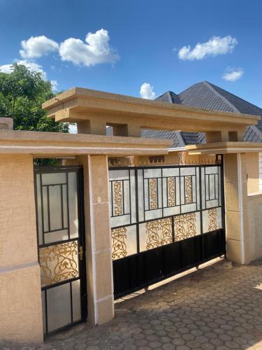 Bygningen som feriehuset ligger i