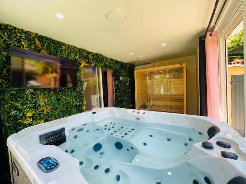 Suite avec jacuzzi et sauna