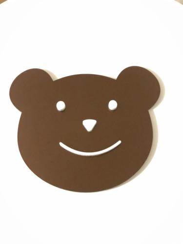 a face of a brown teddy bear emoticon at Casa Dell'Orso in Roccaraso