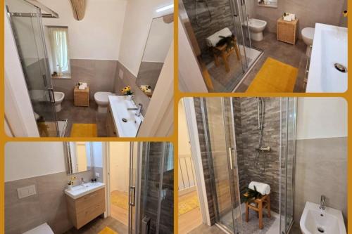 Koupelna v ubytování Altopiano di Asiago Apartment