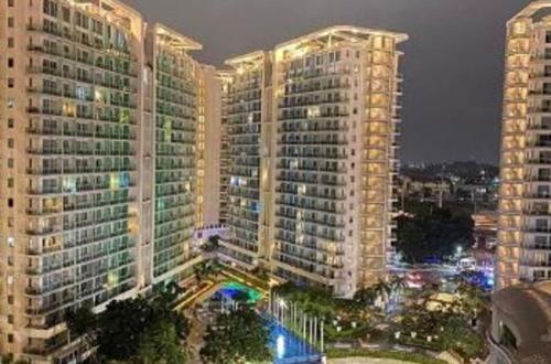 Γενική άποψη της πόλης Sampong ή θέα της πόλης από  αυτό το ξενοδοχείο