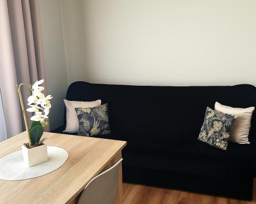 Apartament 35 Tucholaにあるシーティングエリア