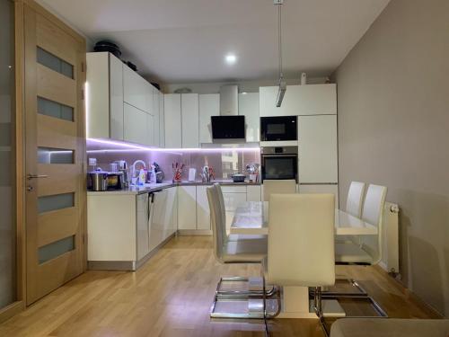 Kuchyň nebo kuchyňský kout v ubytování Garden Pejton Ilidza Sarajevo