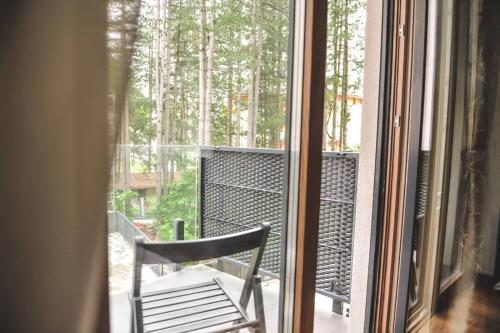 Balkón nebo terasa v ubytování Apartmani Montis Zlatibor