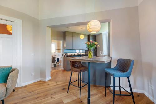 Khu vực ghế ngồi tại Wasserturm