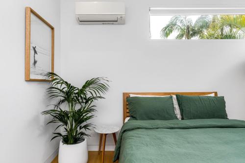 Ένα ή περισσότερα κρεβάτια σε δωμάτιο στο Loft On The Lane