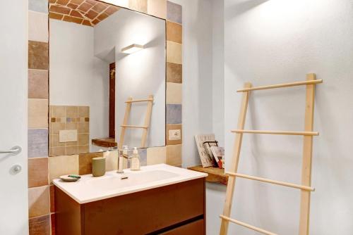 Koupelna v ubytování Vicolo 10