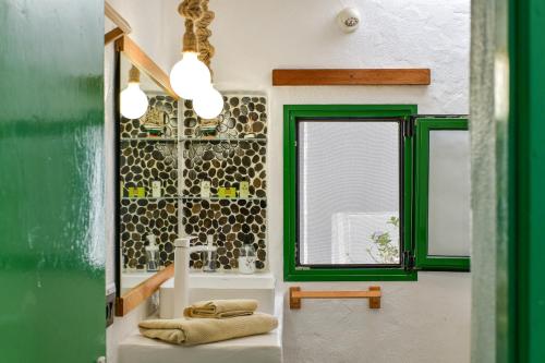 Koupelna v ubytování Villa Flores