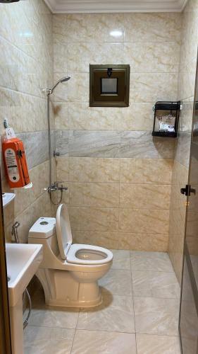 Koupelna v ubytování روف