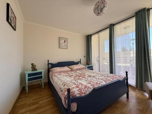 Postel nebo postele na pokoji v ubytování Departamento A pasos de casino Antay